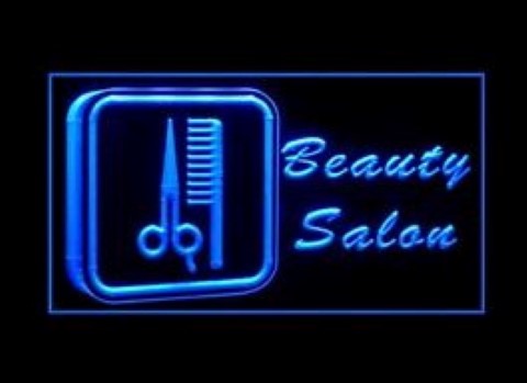 Beauty Salon Paradise Massage LED Neon Sign